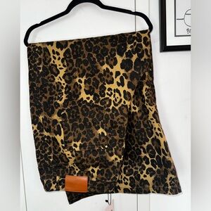 Women’s plus leopard print pants